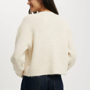 Lofty Luxe Crew Cardigan
