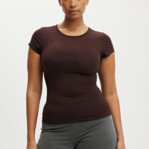 Longline Crew Short Sleeve Tee