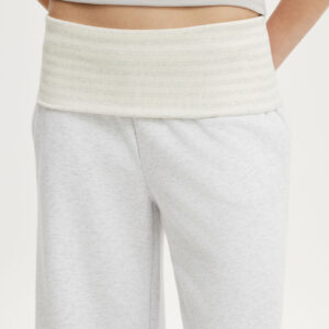 Fold Over Waistband Sweatpant