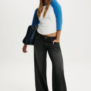 Petite Low Rise Straight Jean