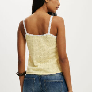 Knit Button Through Cami