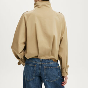 Porter Cropped Trench