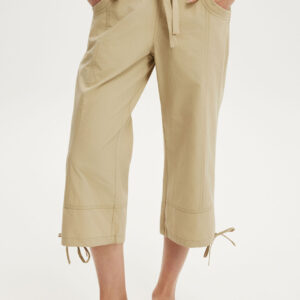 Utility Rib Waist Capri