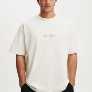 Box Fit Text T-Shirt