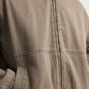 Cropped Hooded Bomber