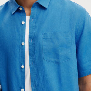 Relaxed Linen Short Sleeve Shirt