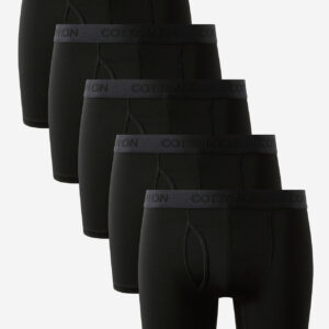5 Pack Mens Comfort Stretch Boxer Brief