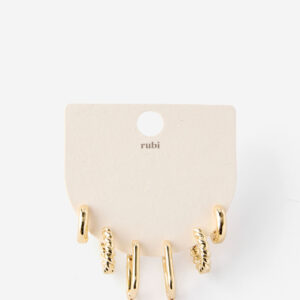 3Pk Mid Earring