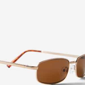Asha Metal Slim Wrap Around Sunglasses