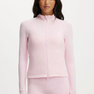 Ultra Soft Zip Through Jacket