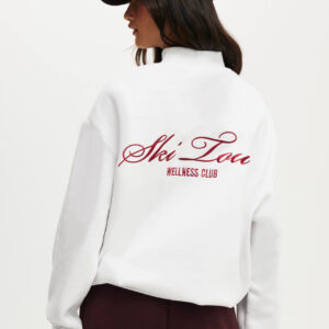 Plush Mock Neck Sweatshirt