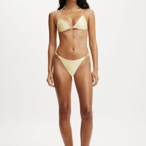 Side Gather Bralette Bikini Top