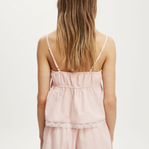Cotton Soft Lace Trim Short