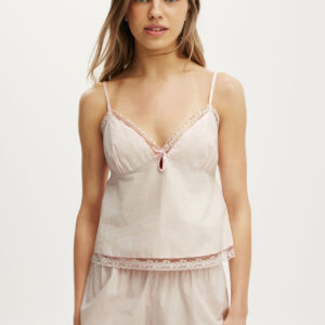 Cotton Soft Keyhole Cami