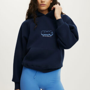 Plush Premium Graphic Raglan Hoodie