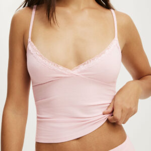 Dreamy Soft Lace Triangle Cami