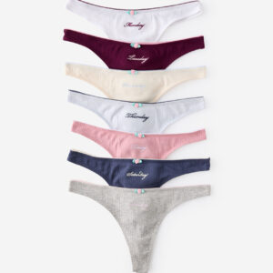 Day By Day Organic Cotton Picot G String Brief
