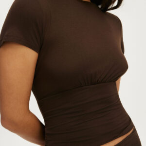 Airy Soft Basque T-Shirt